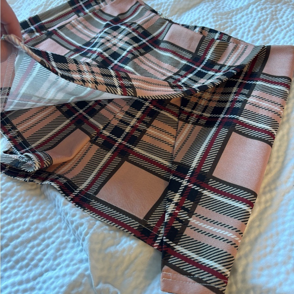Plaid Mini Skirt - Picture 6 of 12